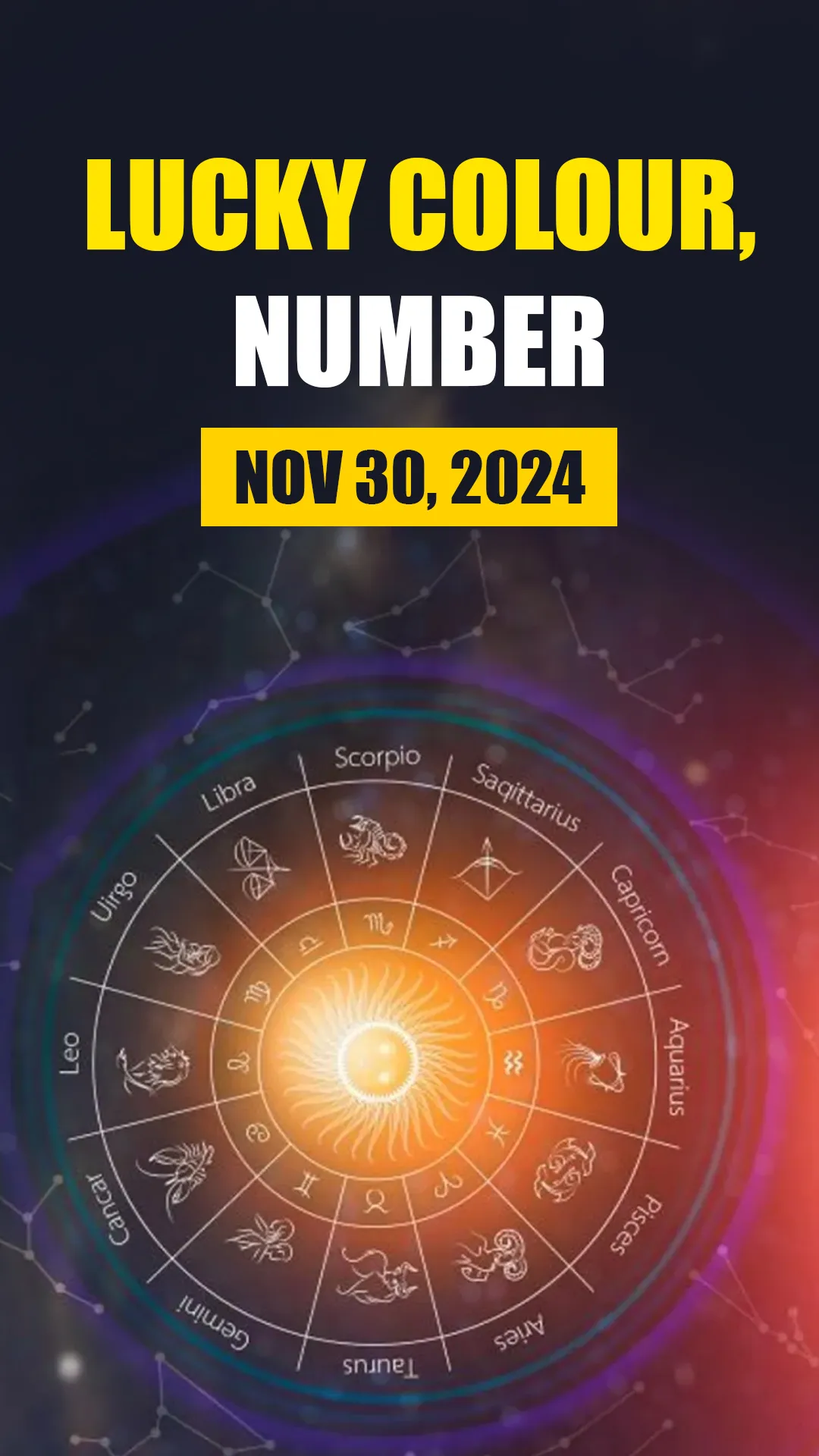 Horoscope Today, November 30, 2024: Know lucky colour, number of all zodiac signs