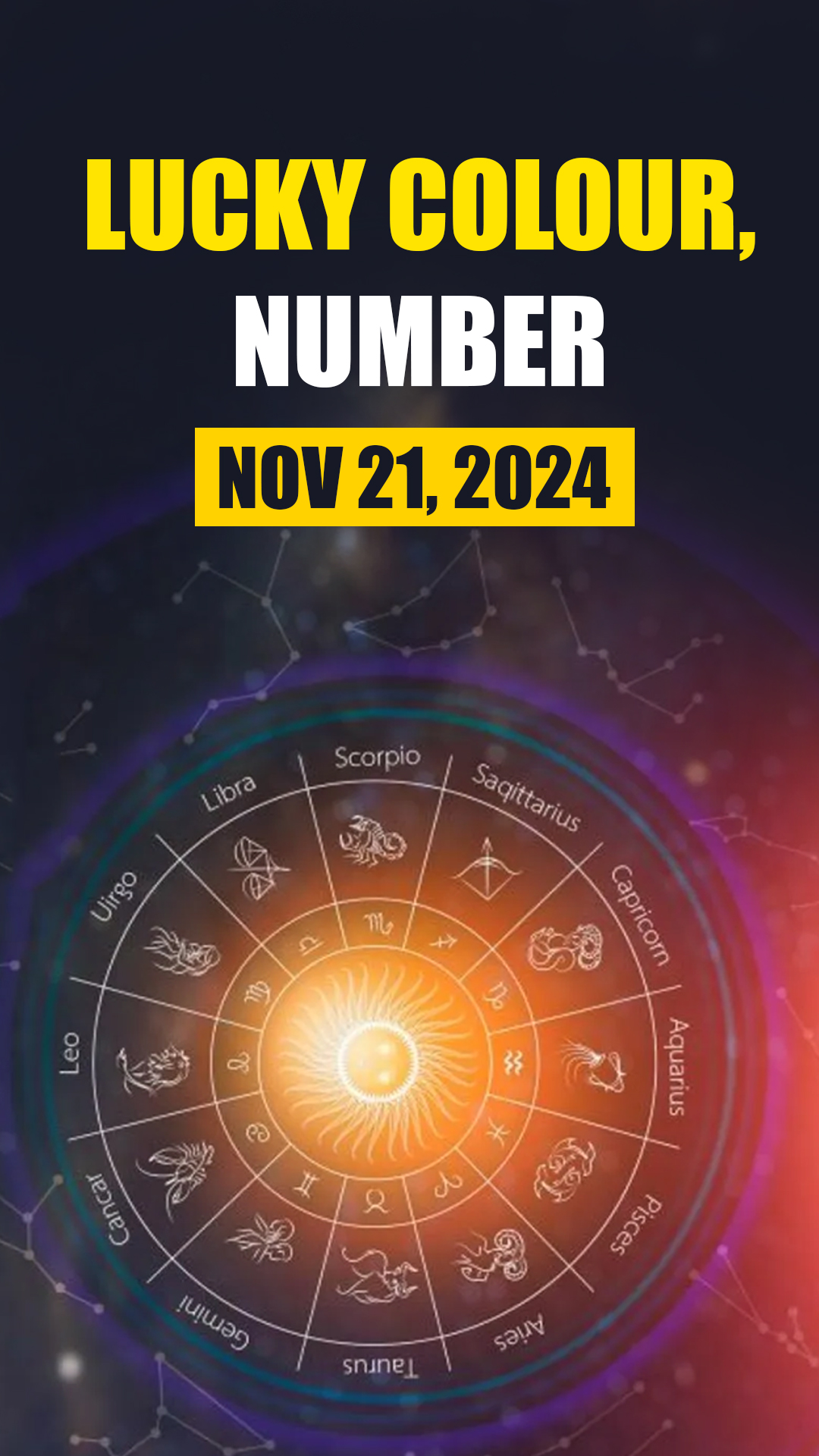 Horoscope Today, Nov 21, 2024: Know lucky colour, number of all zodiac signs