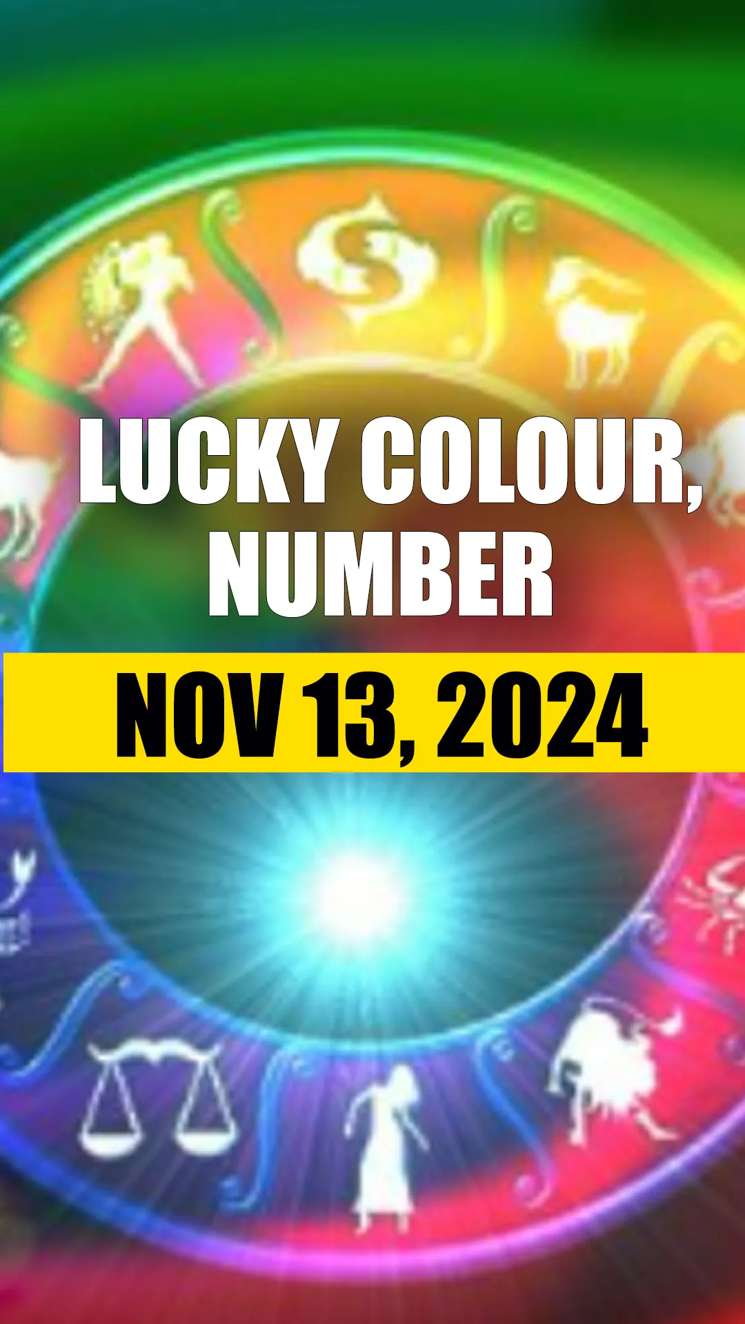 Horoscope Today, Nov 13, 2024: Know lucky colour and number of all zodiac signs