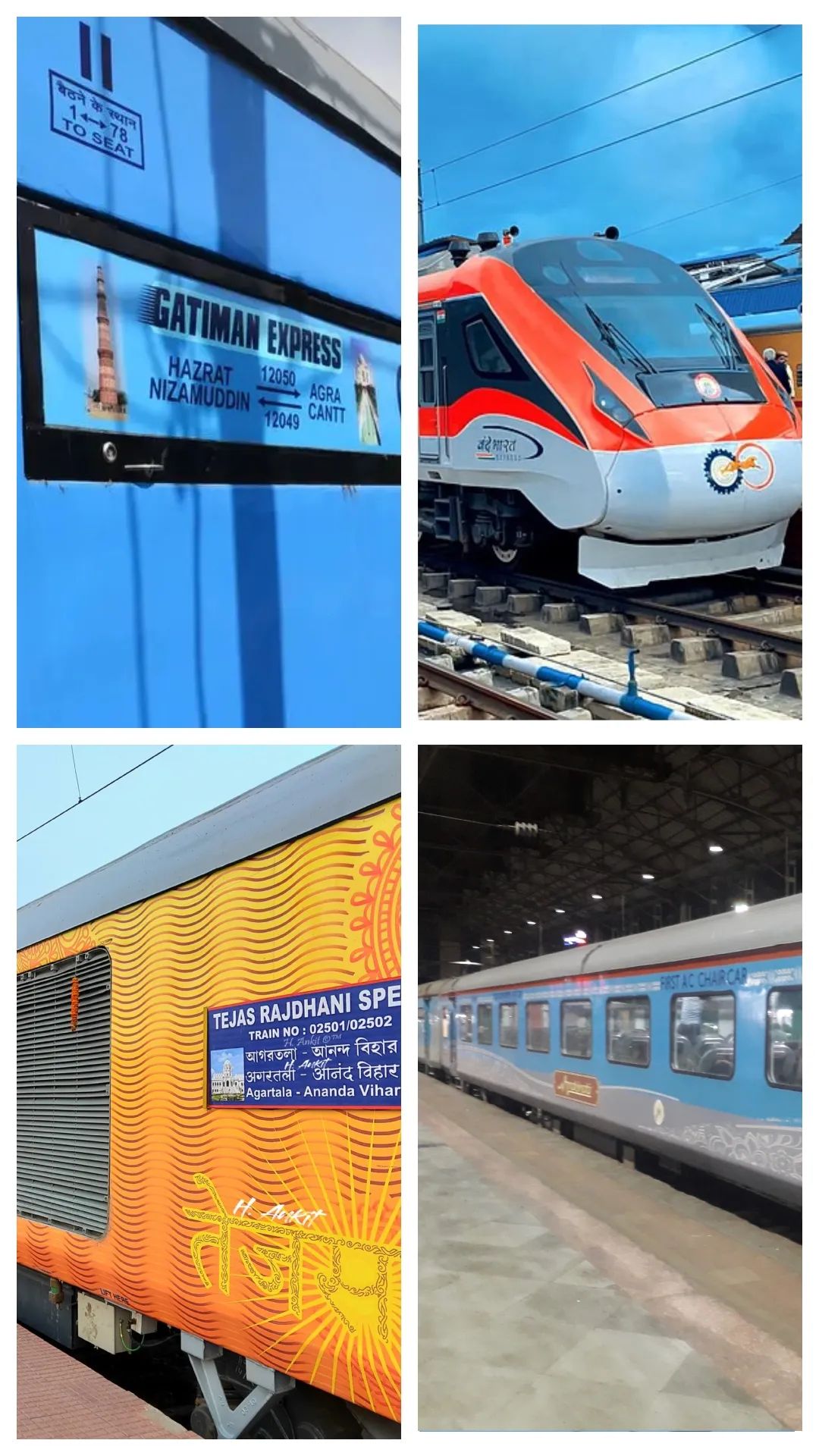 From Vande Bharat Express to Tejas Express, check India&#039;s top fastest trains