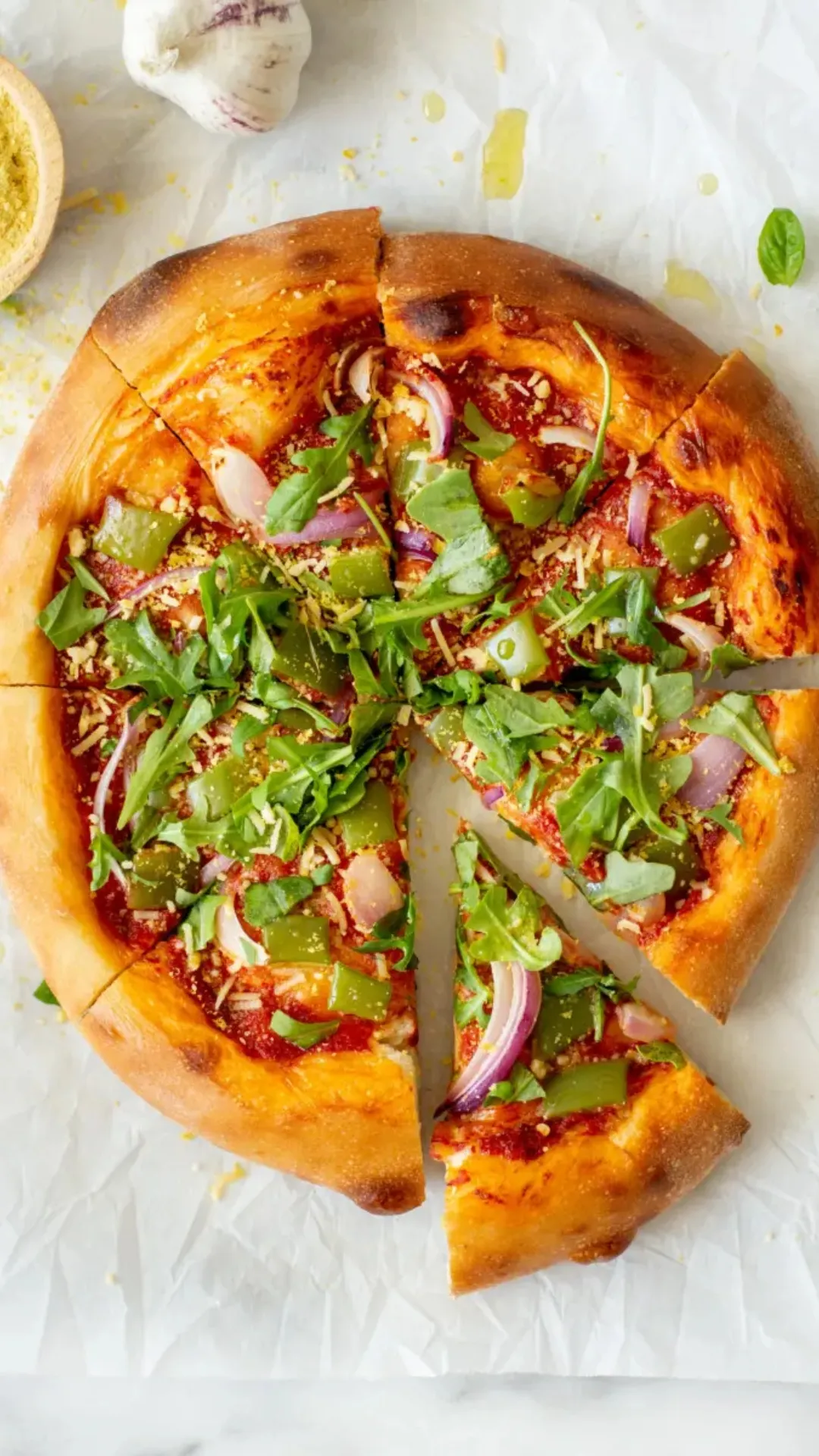 5 easy steps to make a healthy Pizza at home