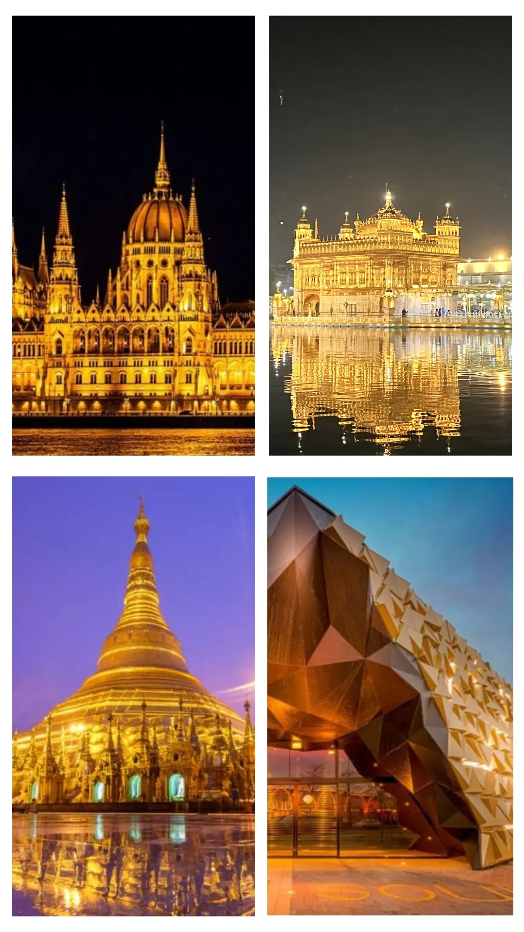 5 amazing gold-built architectures in the world