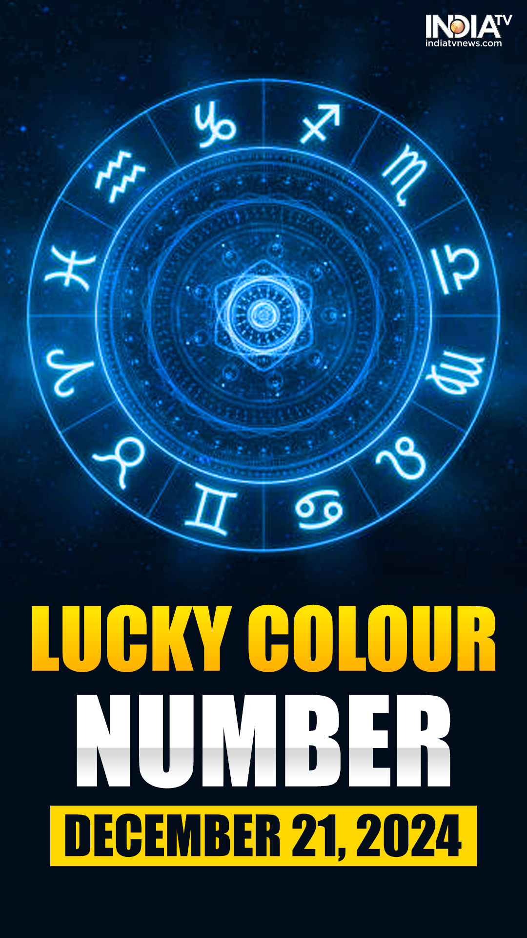 Horoscope Today, December 21, 2024: Know lucky colour, number of all zodiac signs