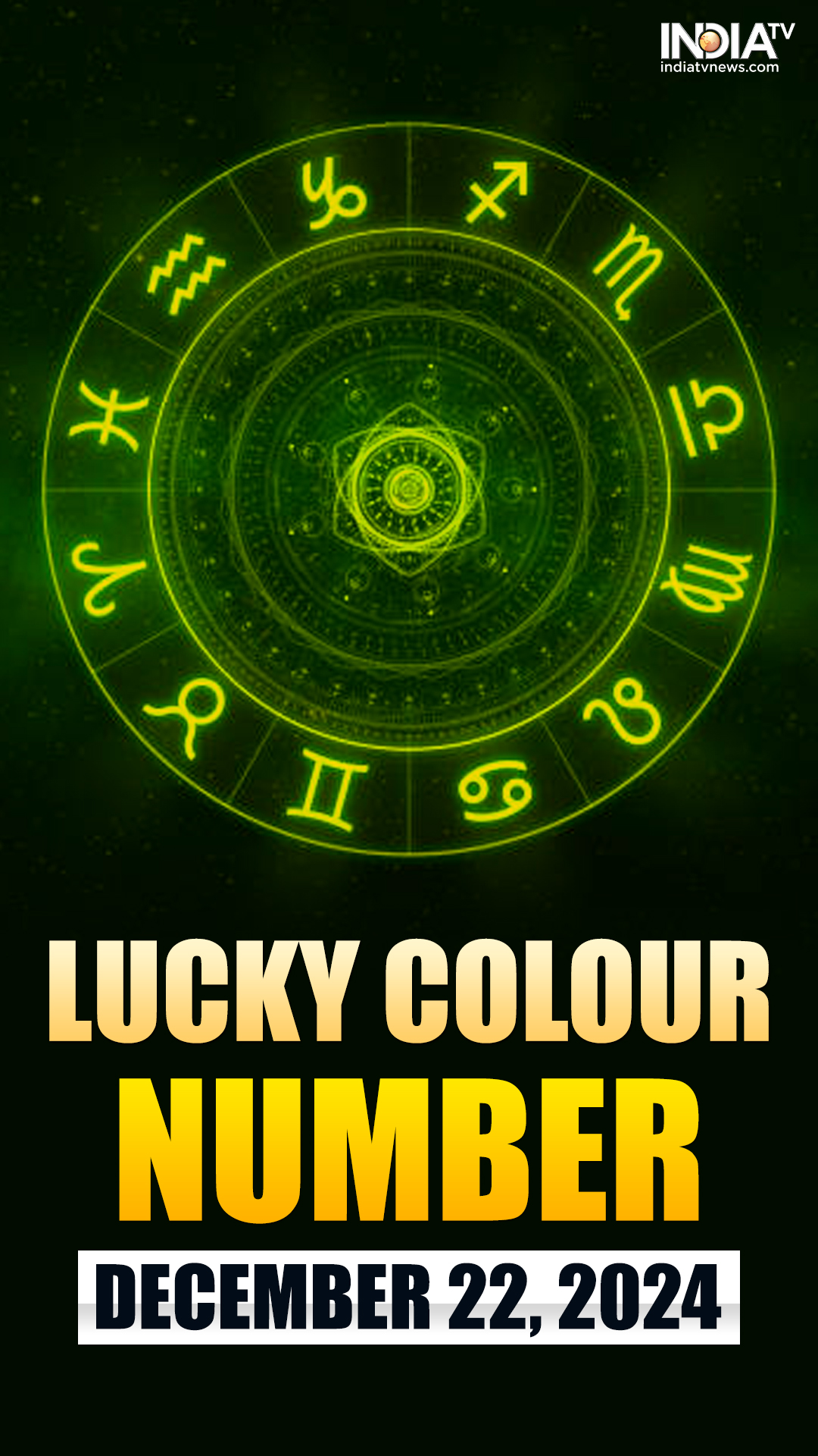 Horoscope Today, December 22, 2024: Know lucky colour, number of all zodiac signs