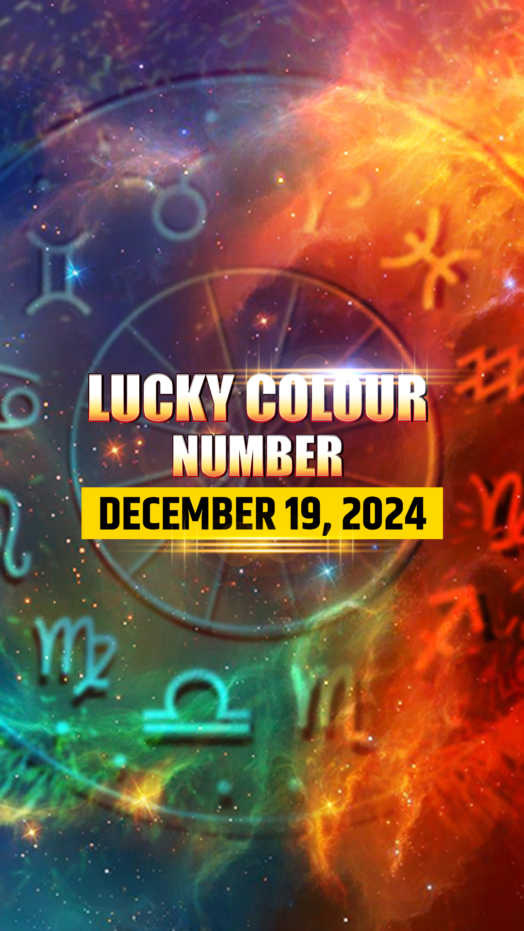 Horoscope Today, December 19, 2024: Know lucky colour, number of all zodiac signs