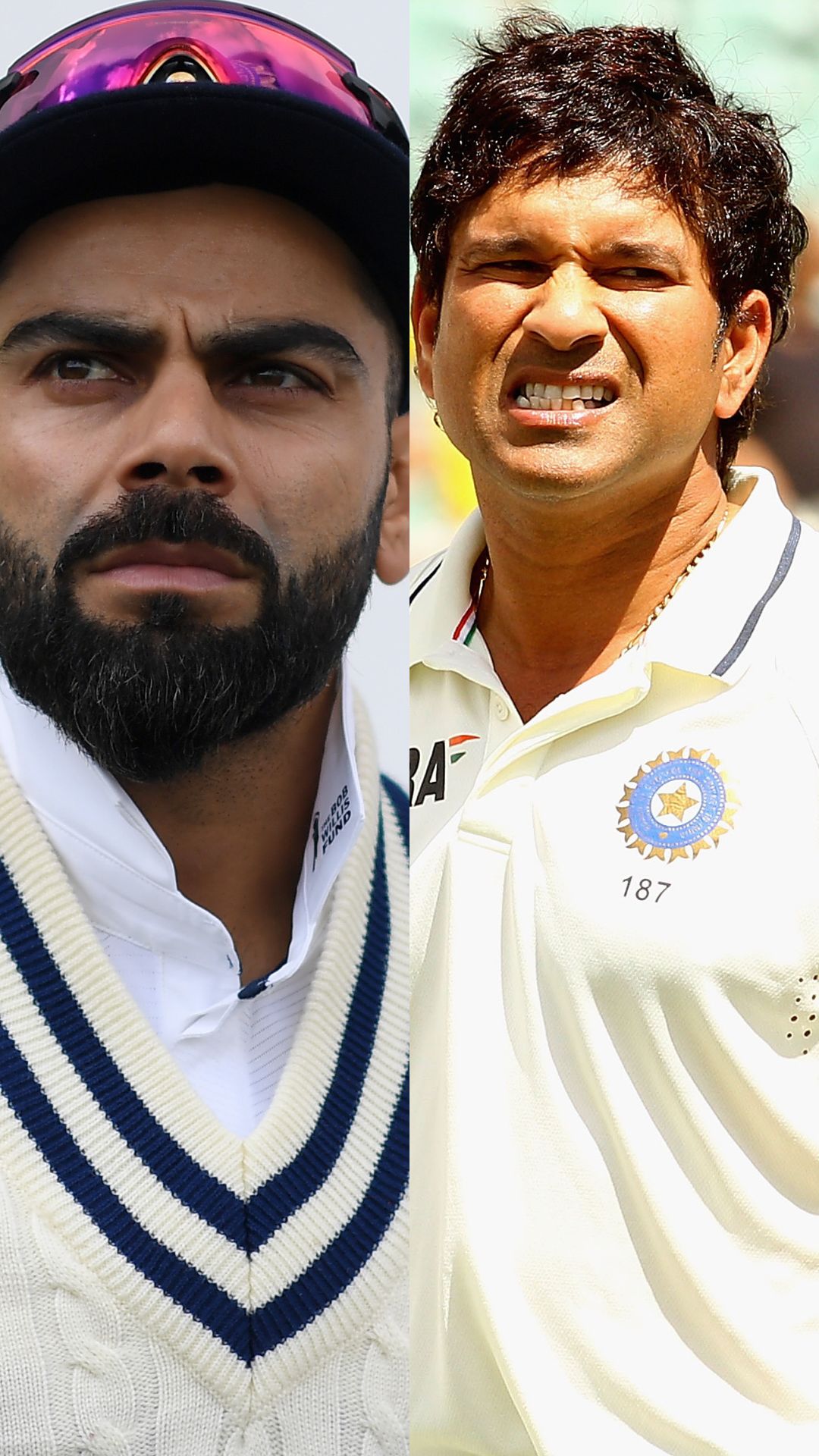 Virat Kohli vs Sachin Tendulkar: Stats comparison after 119 Tests