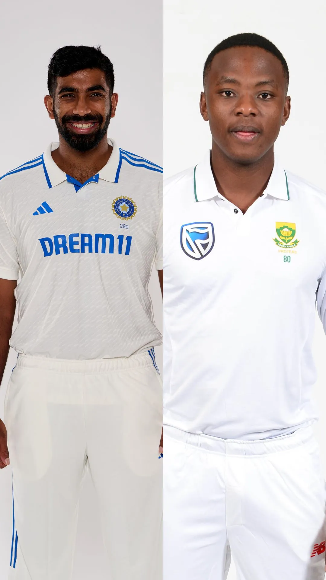 Jasprit Bumrah vs Kagiso Rabada: Stats comparison after 44 Tests