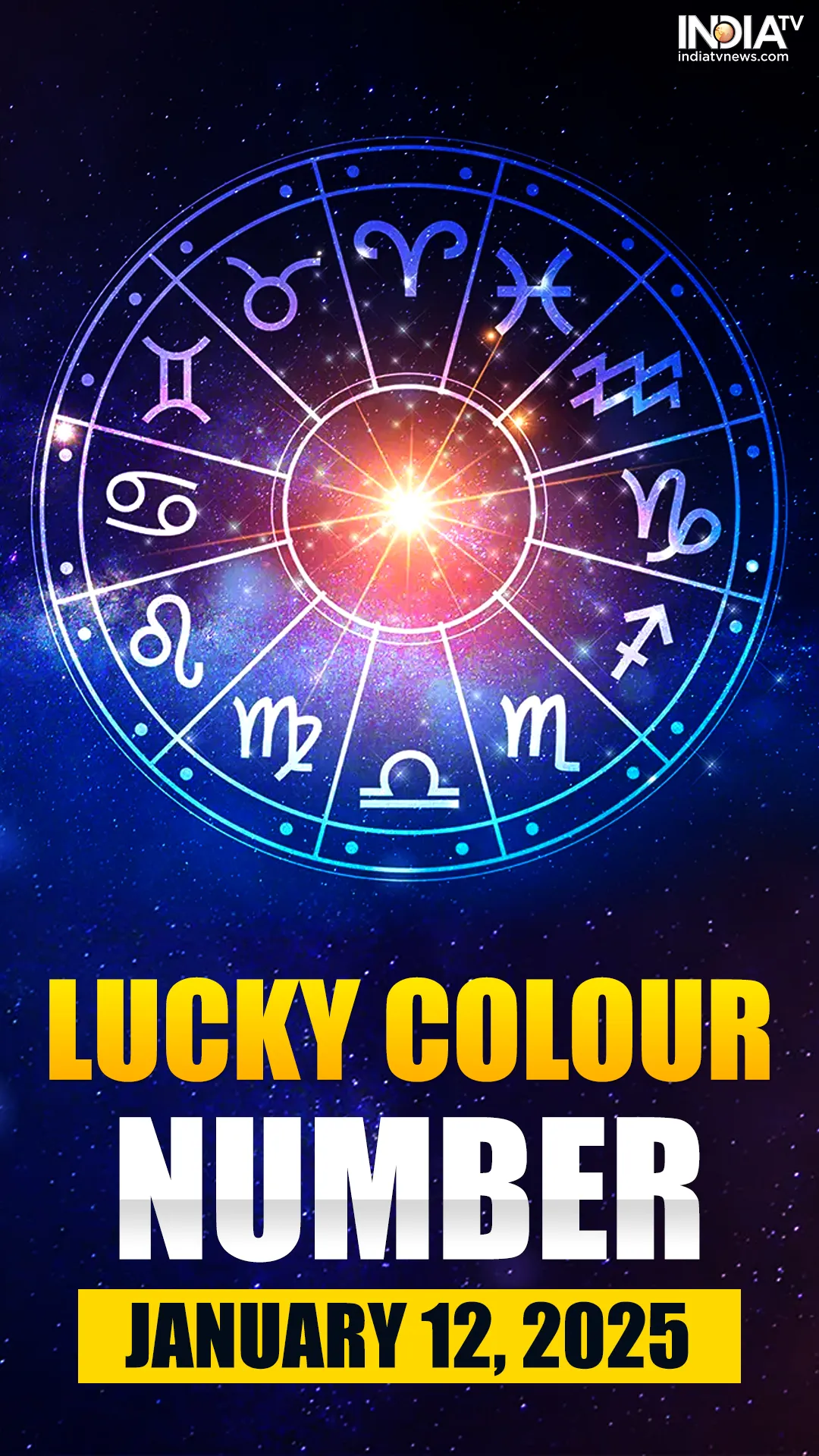 Horoscope Today, January 12, 2025: Know lucky colour, number of all zodiac signs