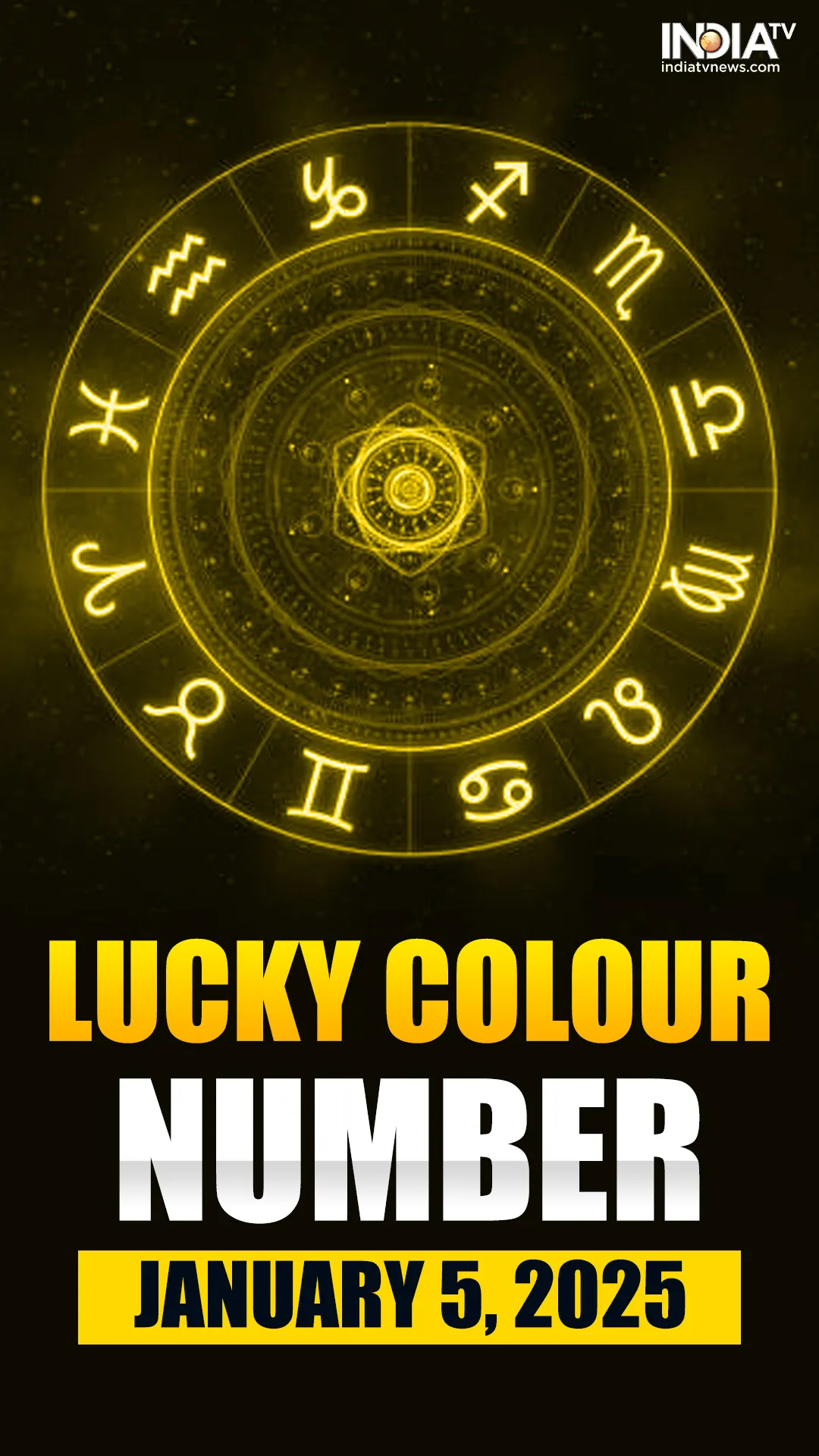 Horoscope Today, January 5, 2025: Know lucky colour, number of all zodiac signs