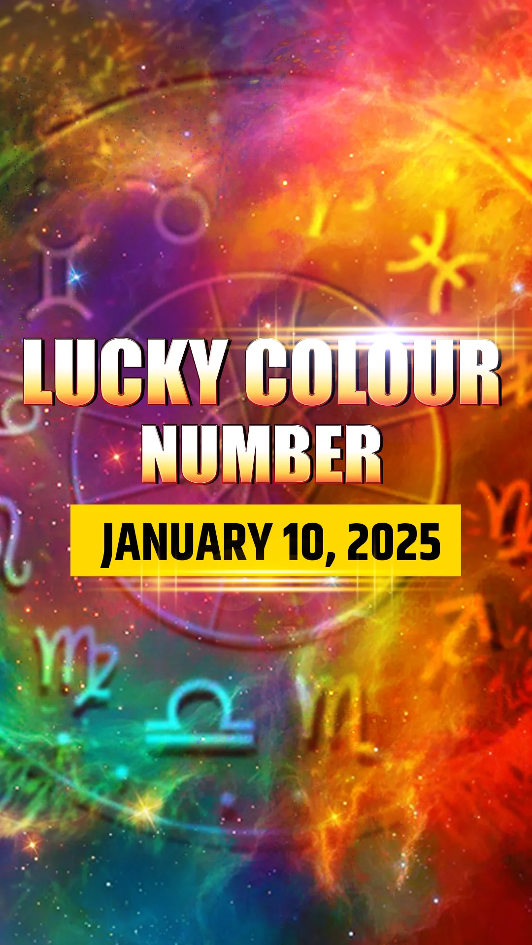 Horoscope Today, January 10, 2025: Know lucky colour, number of all zodiac signs