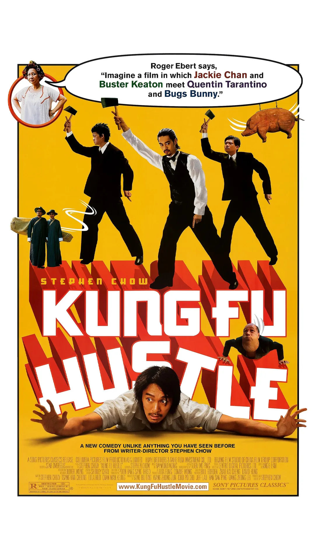 Kung Fu Hustle - Released in 2004, the film revolves around a wannabe gangster, who pretends to be a member of an infamous gang. It is available on Amazon Prime Video.
