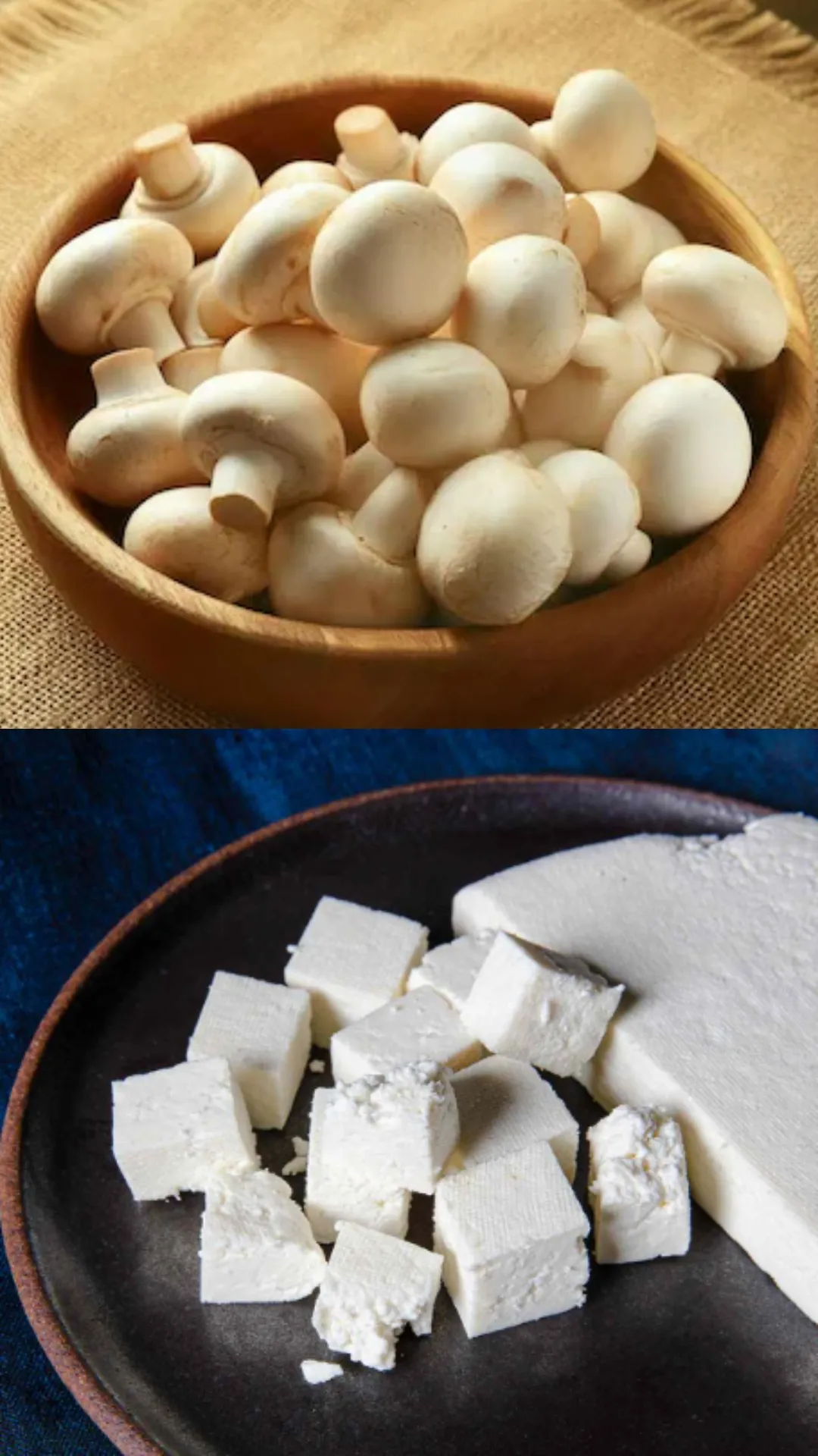 Mushroom vs Paneer: Which is more nutritious?