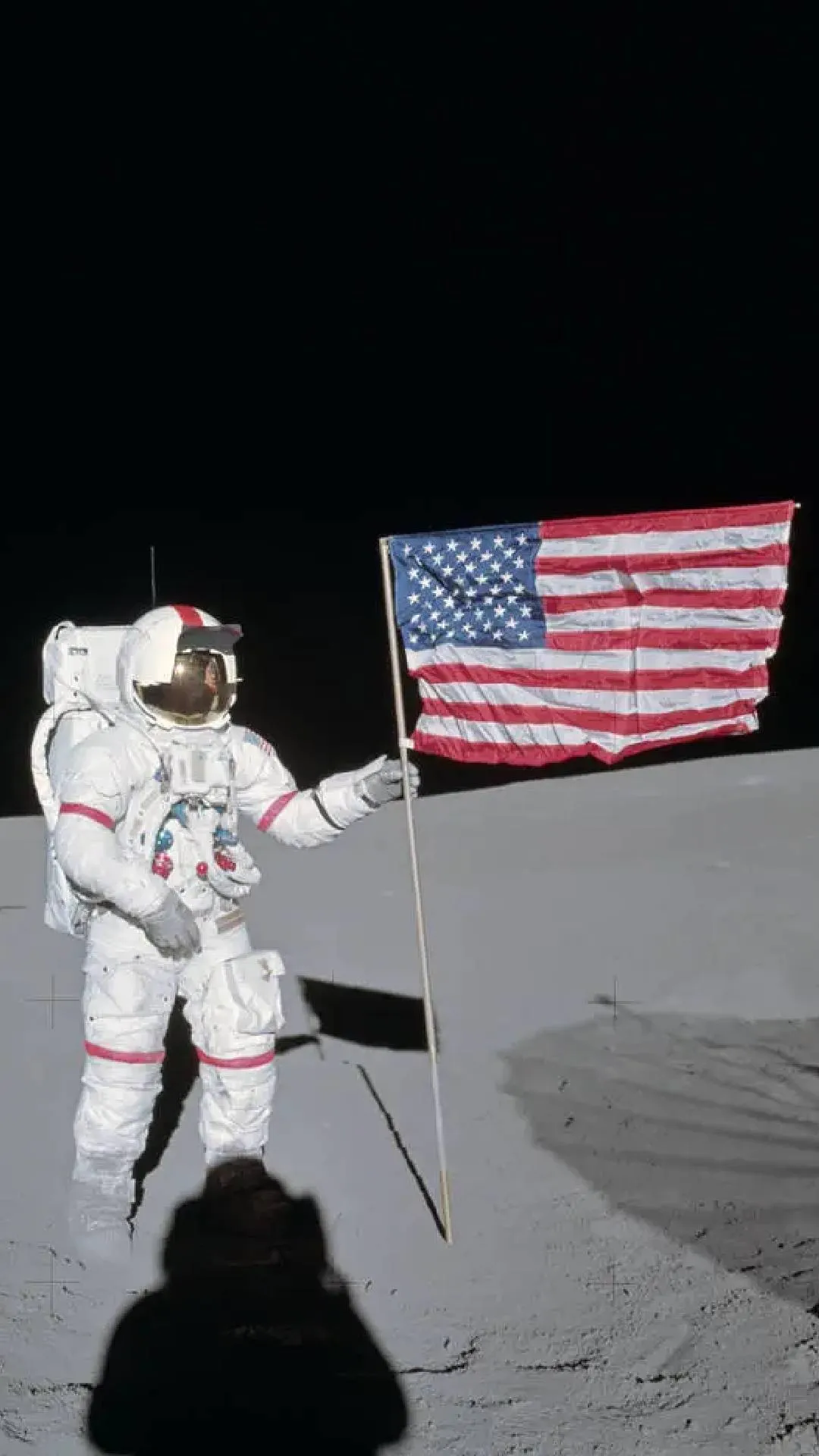 Are the Apollo flags still standing on the Moon?