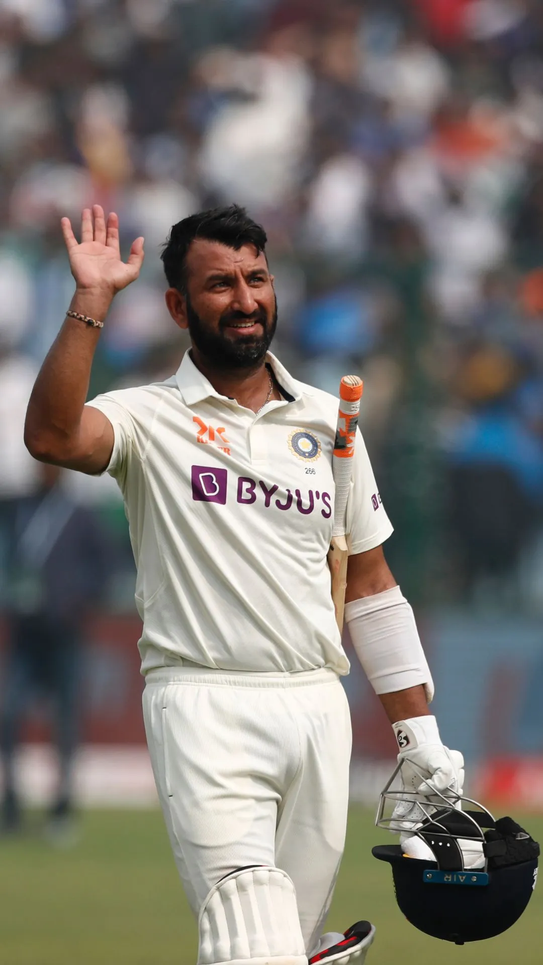 Pujara&#039;s best score after 100 Test innings was 206*
