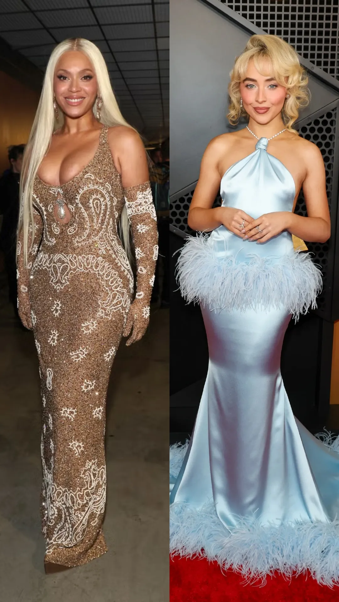 Beyonce to Sabrina Carpenter: Who wore what at Grammy 2025 red carpet?