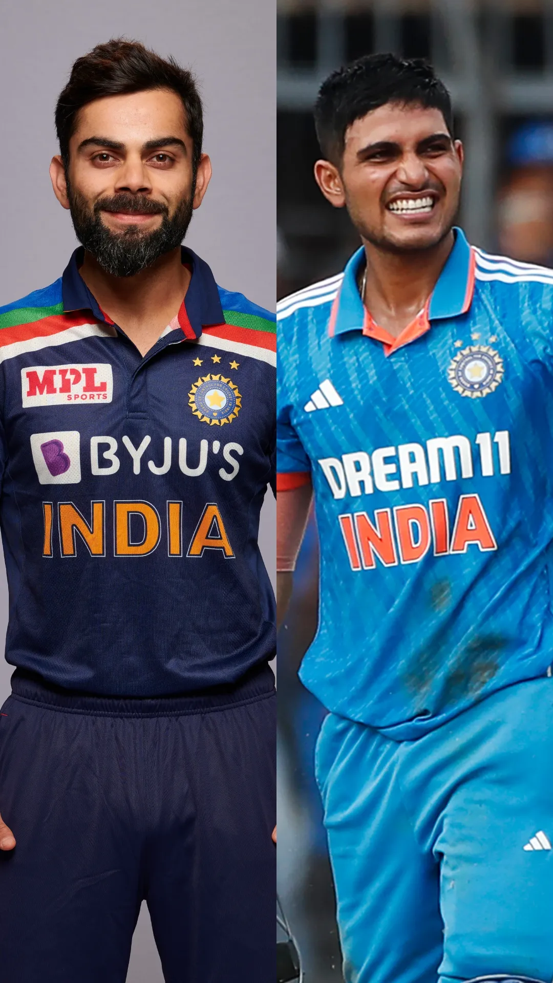 Virat Kohli vs Shubman Gill: Stats comparison after 50 ODI matches