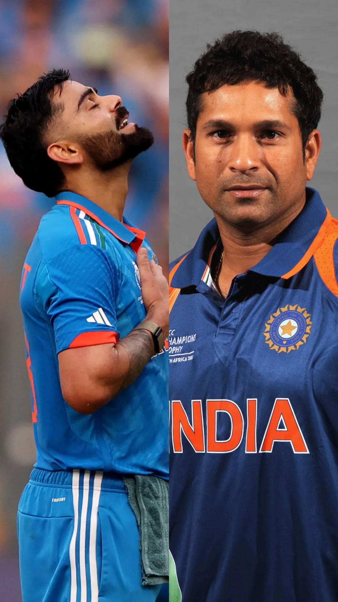 Virat Kohli vs Sachin Tendulkar: ODI stats comparison after 14000 runs