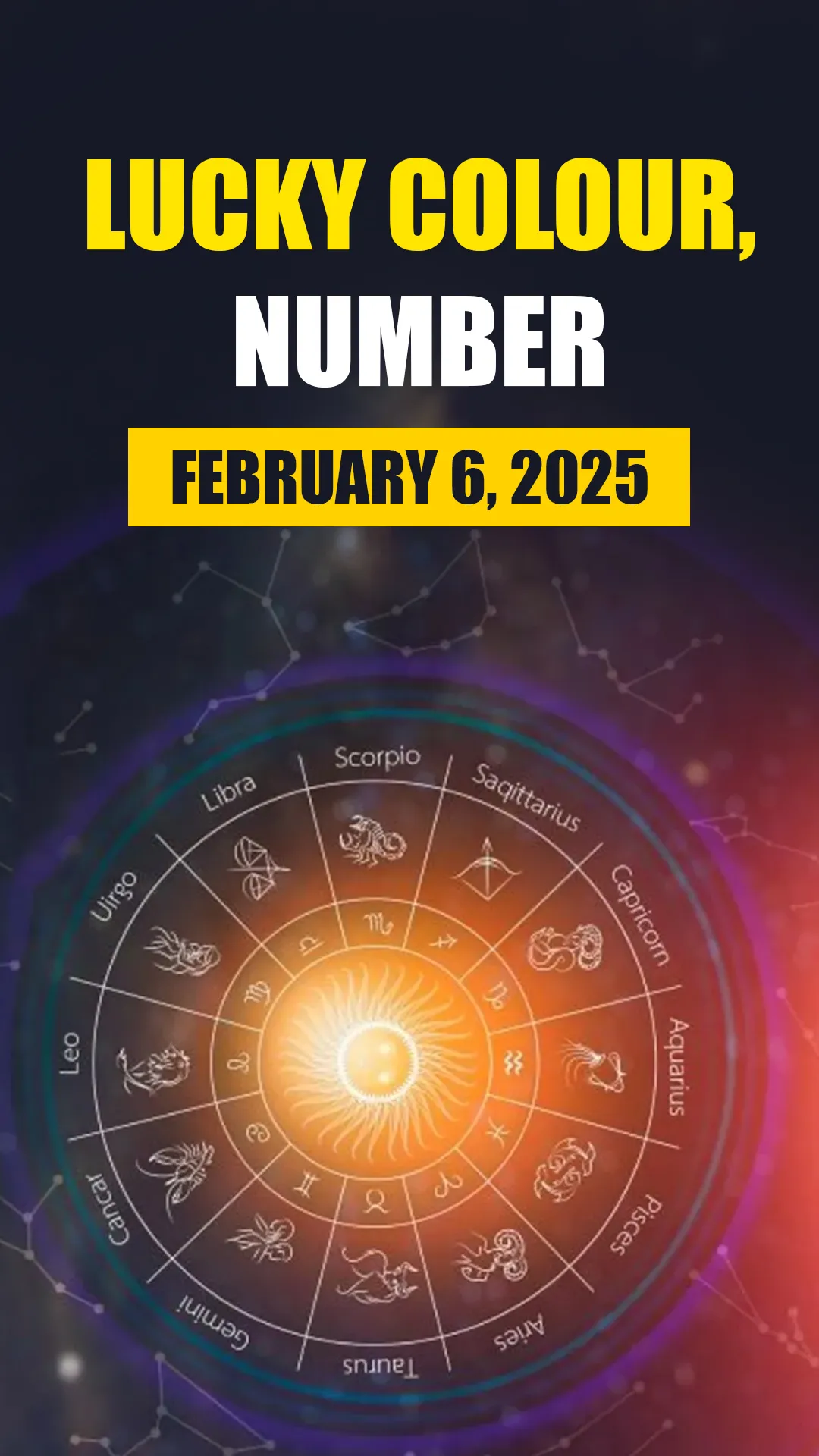 Horoscope Today, February 6, 2025: Know lucky colour, number of all zodiac signs