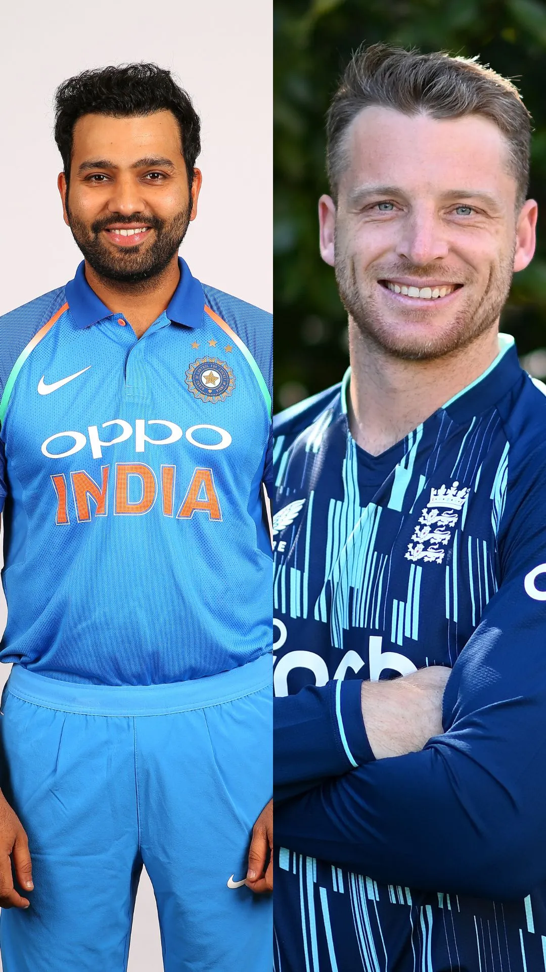 Rohit Sharma vs Jos Buttler - stats comparison after 182 ODIs