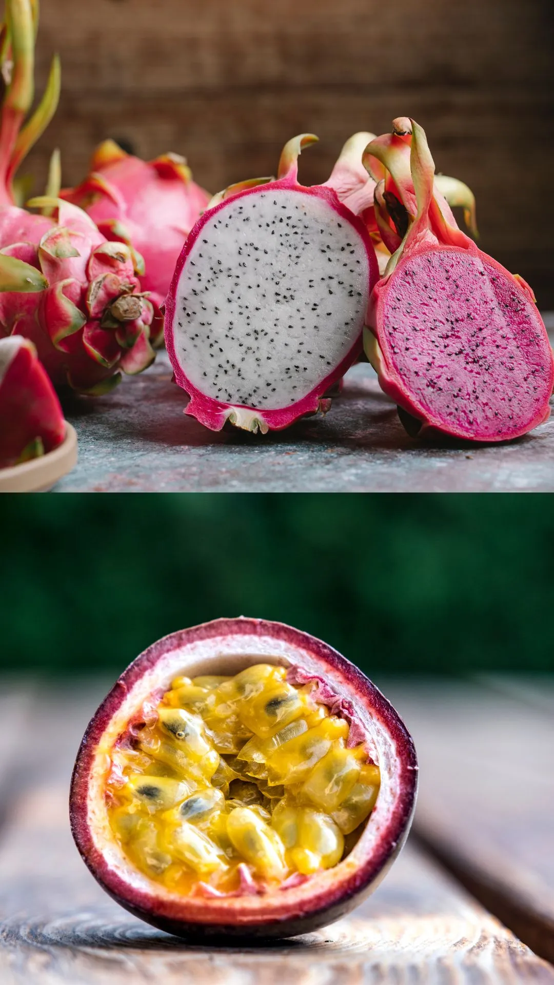 Dragon fruit vs Passion fruit: Which one to eat in the morning during summer?