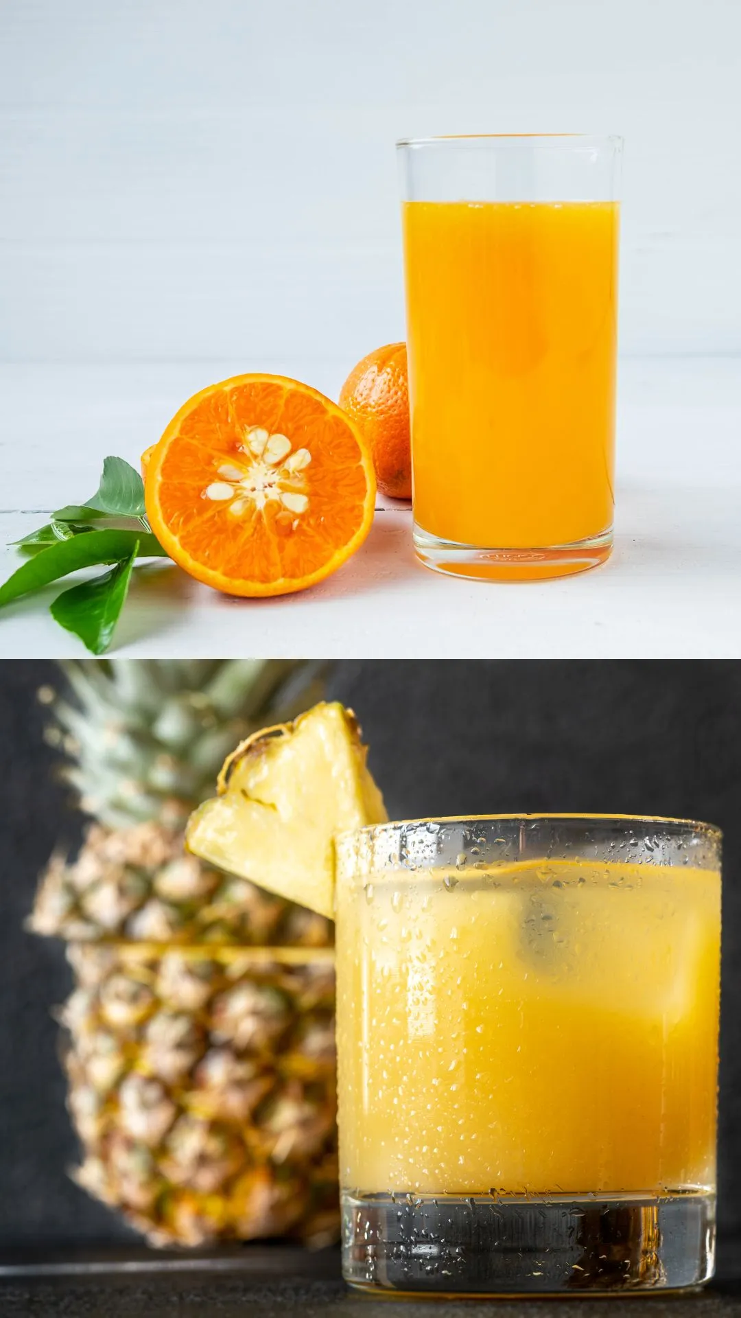 Pineapple juice vs Orange juice: Which one helps to control sugar quickly?