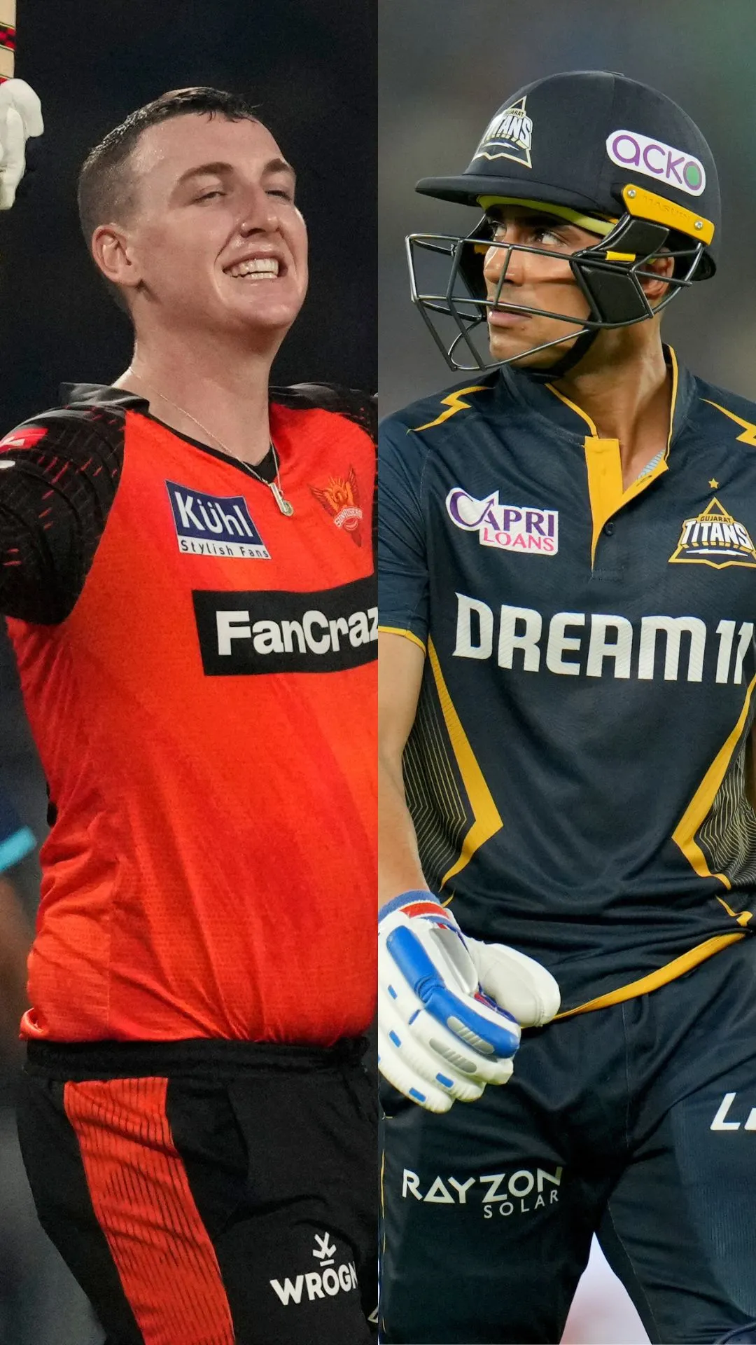 Harry Brook vs Shubman Gill - Stats comparison after 11 innings in IPL