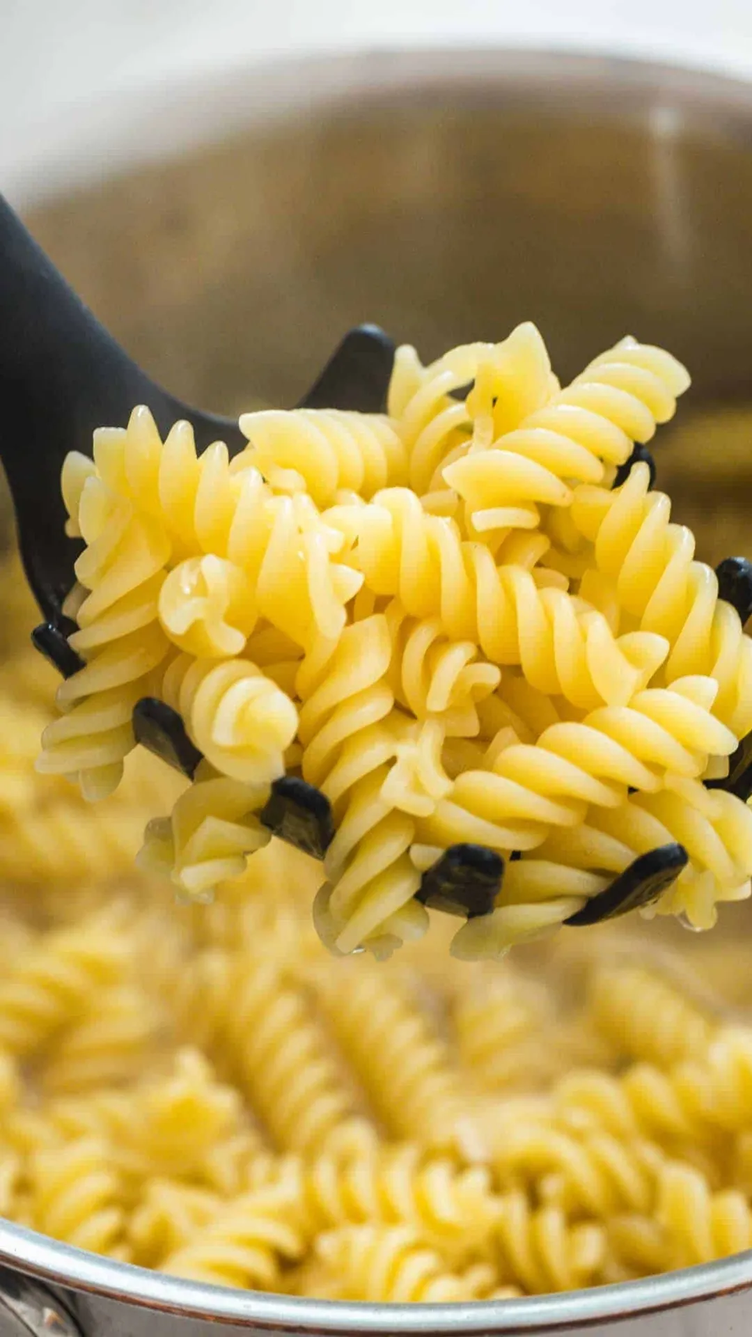 Cook the Pasta: Boil your favourite pasta in salted water until al dente. Drain and set aside.