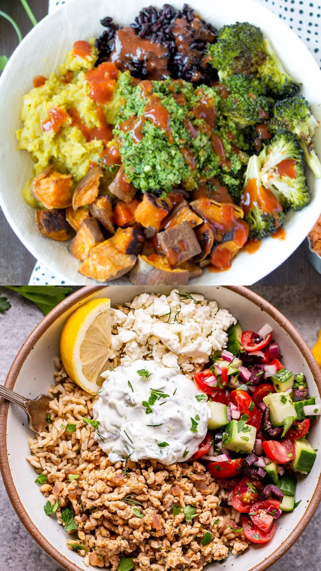 5 High Protein Vegetarian Rice Bowls For Weight Loss Befunky Collage 64