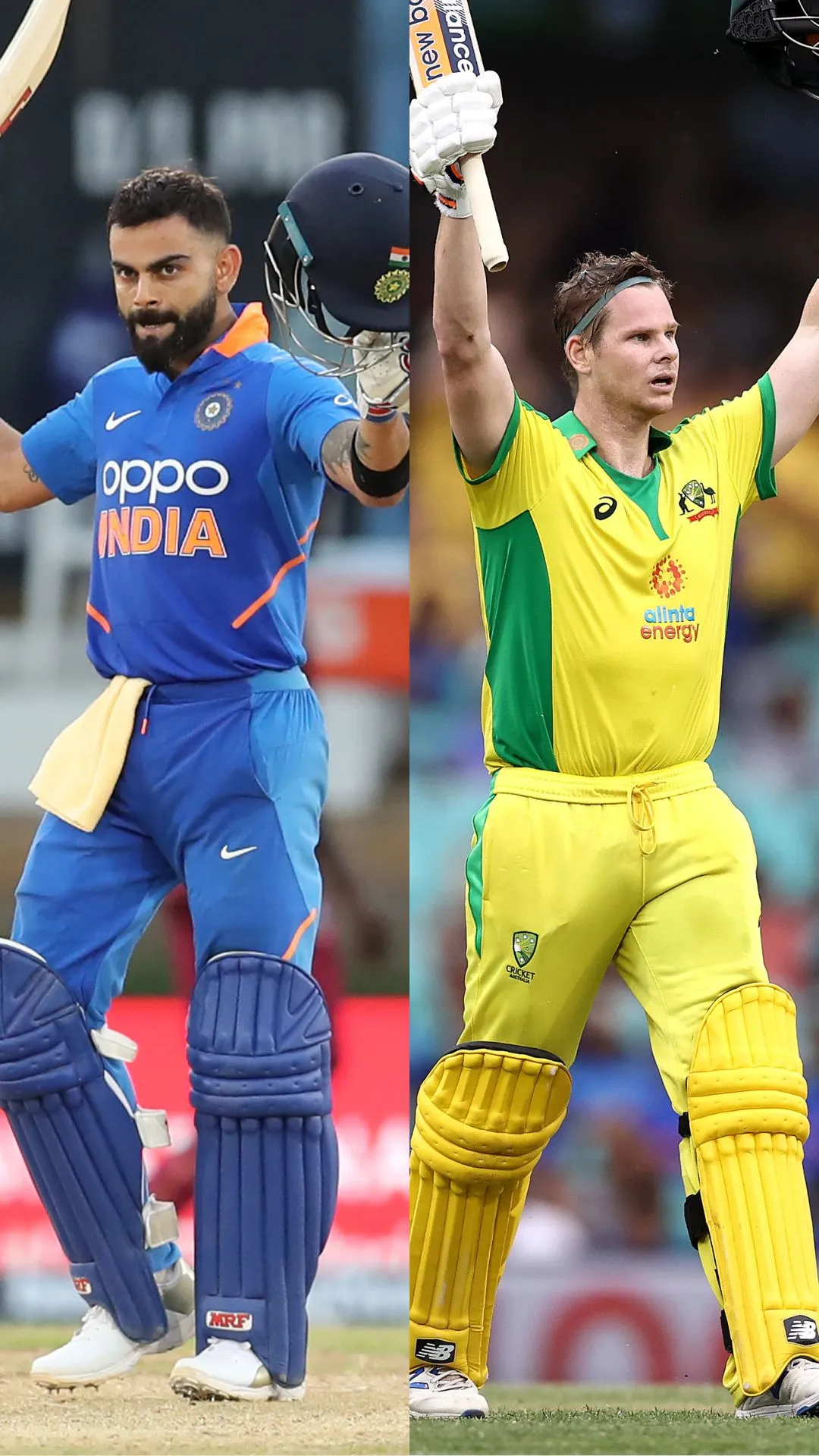 Virat Kohli vs Steve Smith - Stats comparison after 170 ODIs