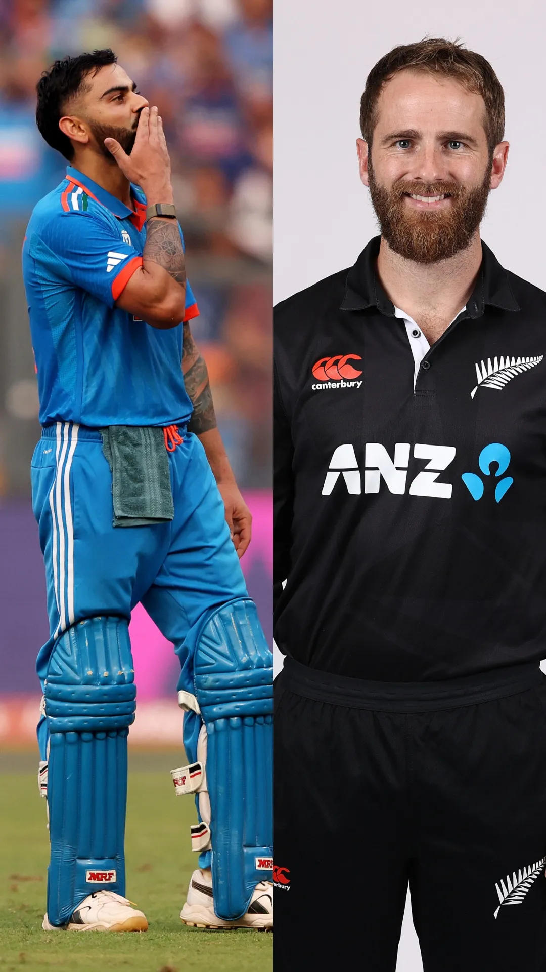 Virat Kohli vs Kane Williamson: Stats comparison after 35 ICC ODI matches