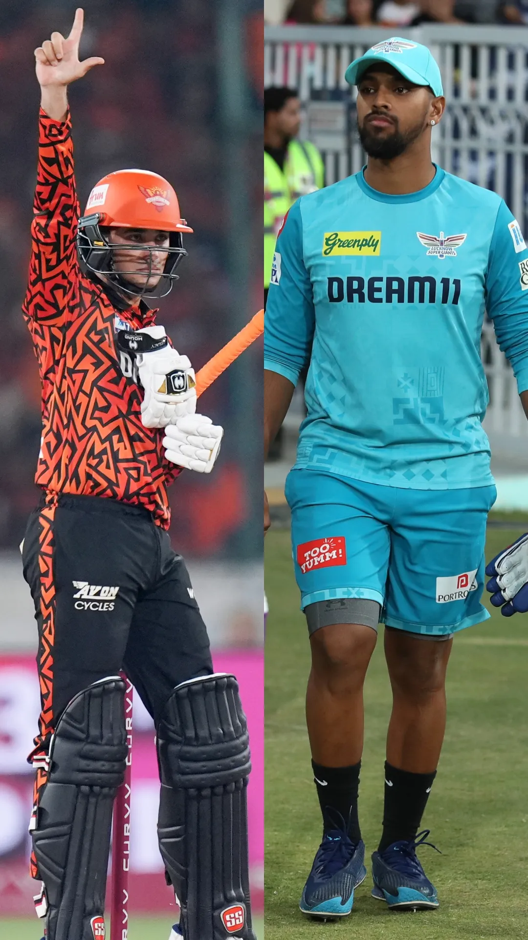 Top 10 longest sixes in IPL 2025