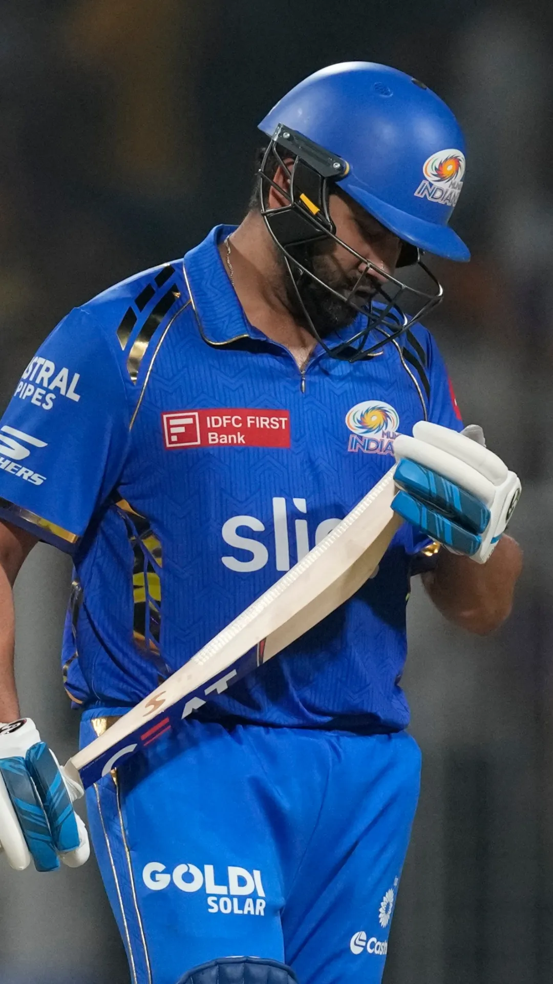 Rohit Sharma's last 10 innings in the IPL