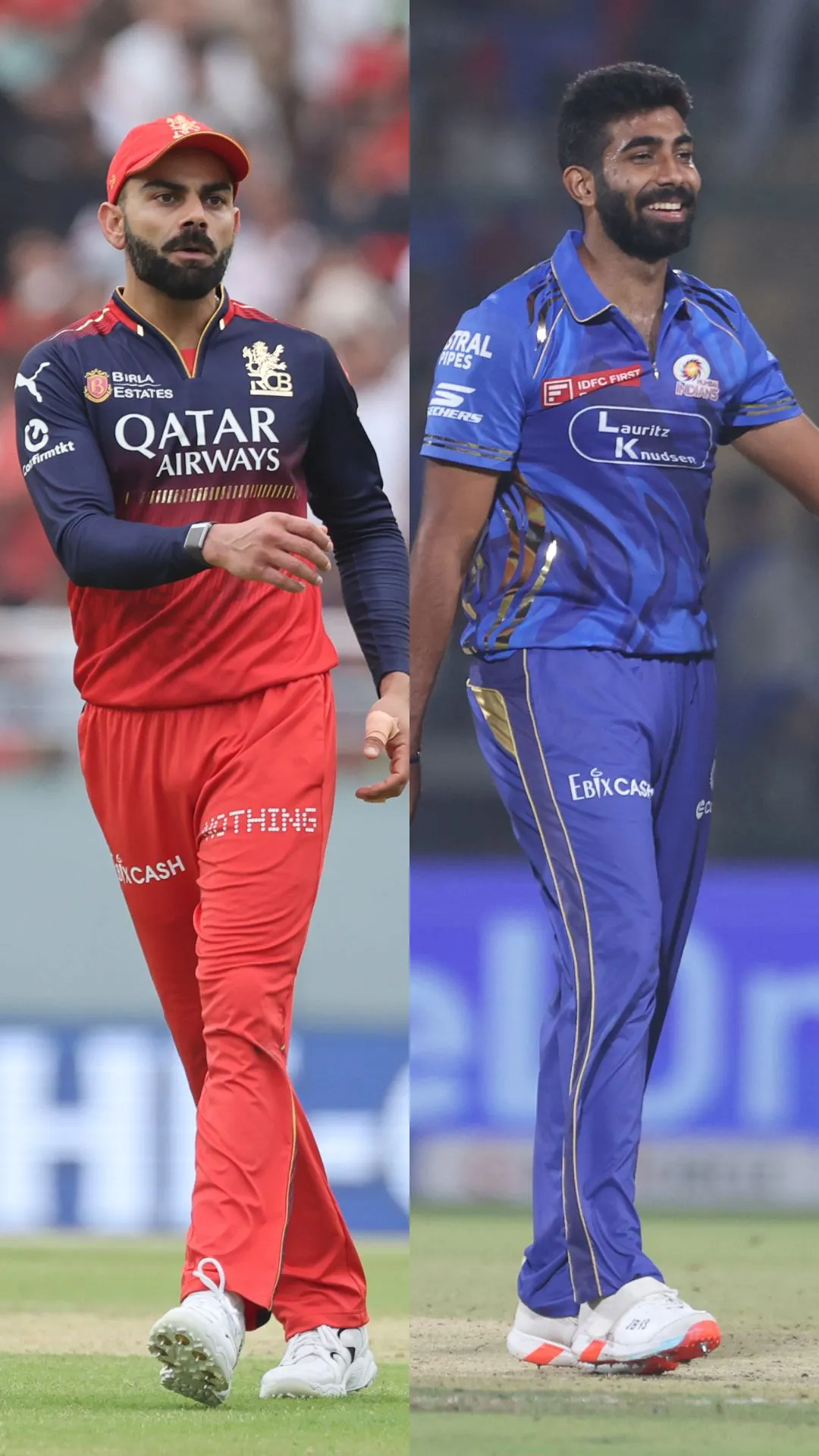 Virat Kohli vs Jasprit Bumrah - Stats comparison in IPL