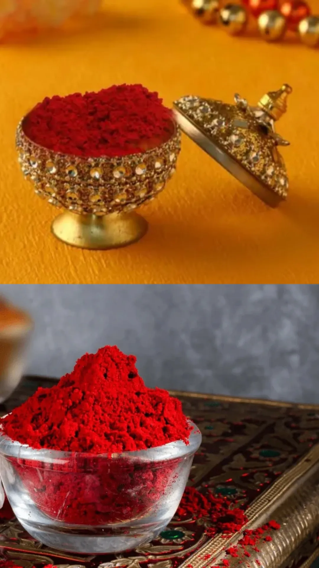 What is the difference between Sindoor and Kumkum?