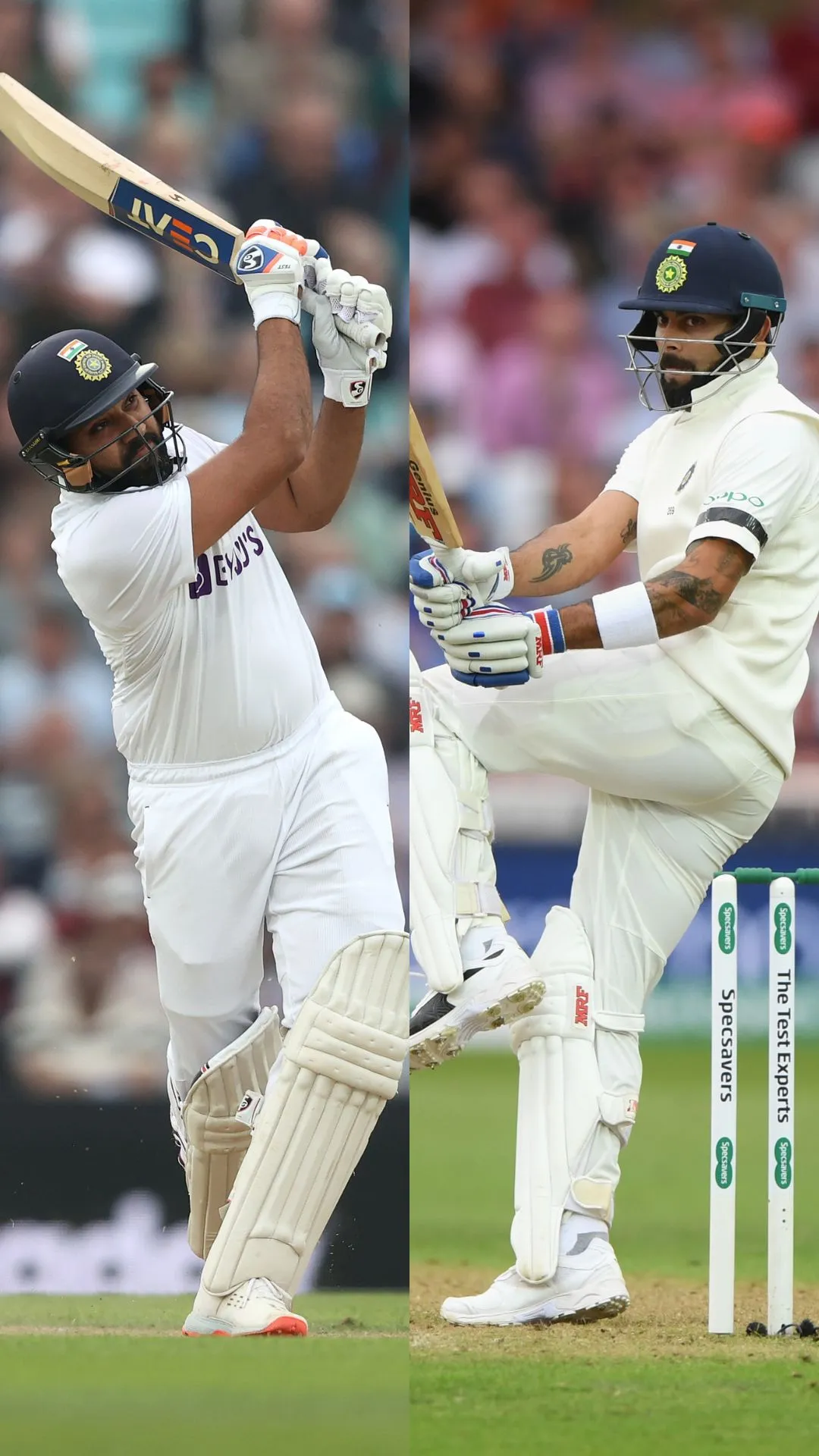 Virat Kohli vs Rohit Sharma - Stats comparison after 67 Test matches