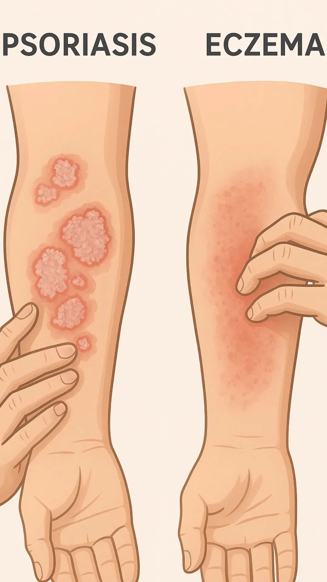 Psoriasis vs Eczema: Understanding the difference between the two