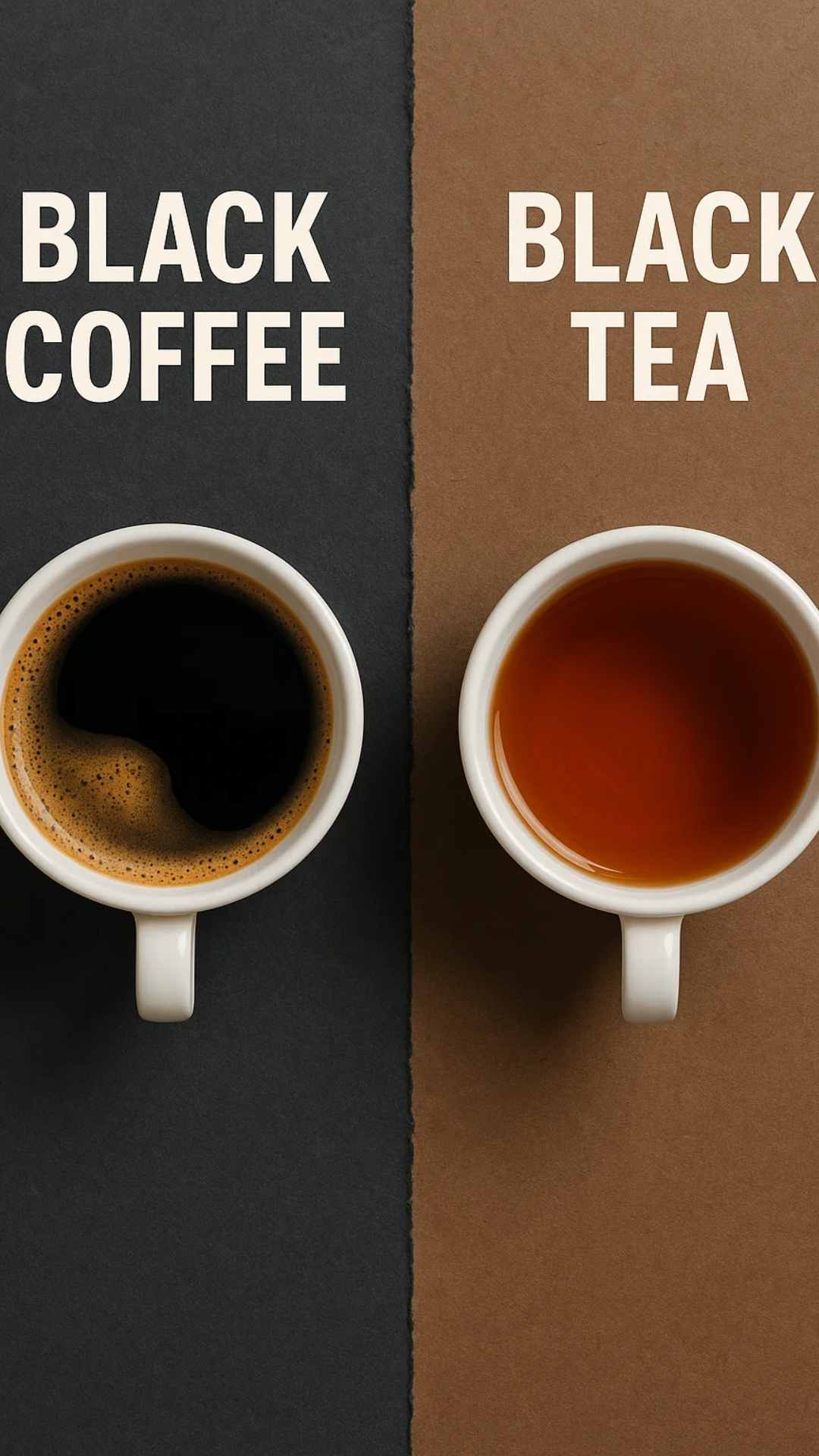 Black coffee vs Black tea: Which one is healthier for you?