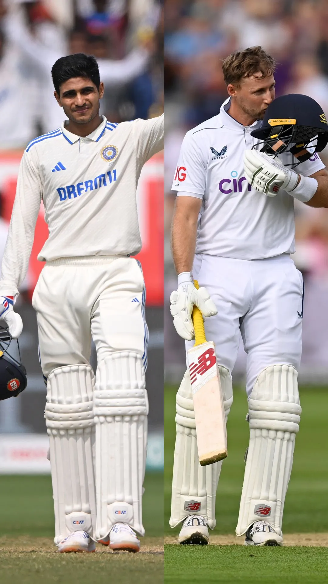 Shubman Gill vs Joe Root - Stats comparison after 32 Test matches