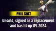 Phil Salt has had a remarkable IPL 2024 playing for the