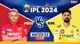 PBKS vs CSK, IPL 2024 Live Score