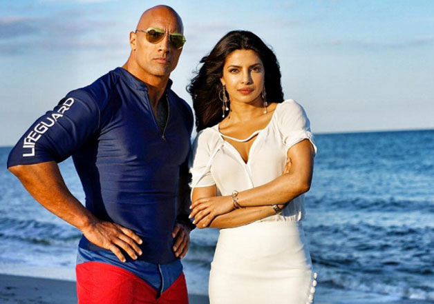 Whoa Priyanka Chopra Gets ‘special Poster For Dwayne Johnson S Baywatch India Tv