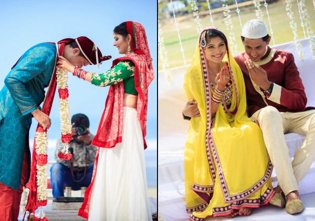 After Trying To Convince Their Families For 3 Years This Hindu Muslim Couple Married Thrice 9542