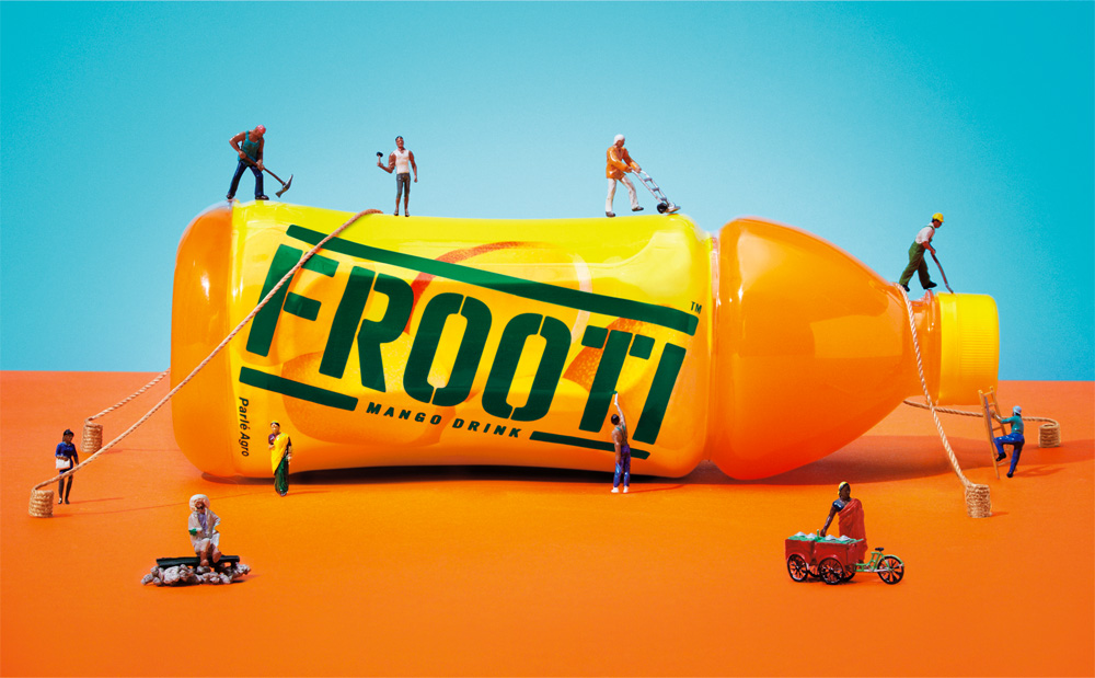 Frooti: A Brave New Design | Mango drinks, Branding process, Drinks logo