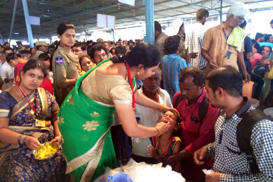 Fish Prasadam Thousands line up in Hyderabad to cure asthma India TV