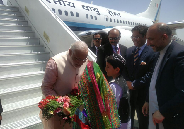 PM Modi arrives in Afghanistan on first leg of five-nation tour, to ...