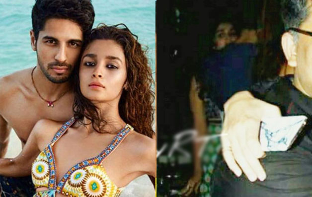 Oops Alia Bhatt And Sidharth Malhotra Spotted Getting Cosy At A Party India Tv