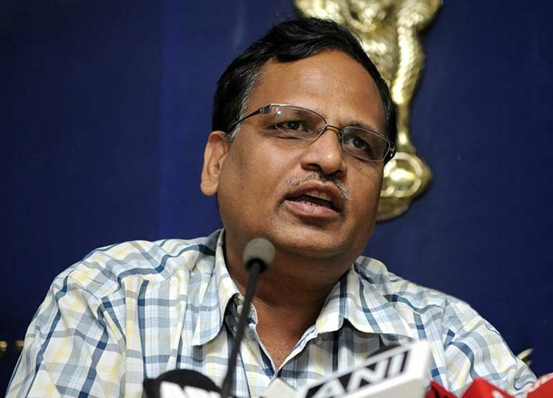 Delhi's Health Minister Satyendar Jain