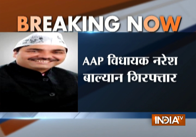 Delhi Police Arrests AAP MLA Naresh Balyan In Assault Case – India TV