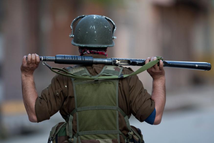 A police officer has been suspended for sharing deployment details with Pakistan