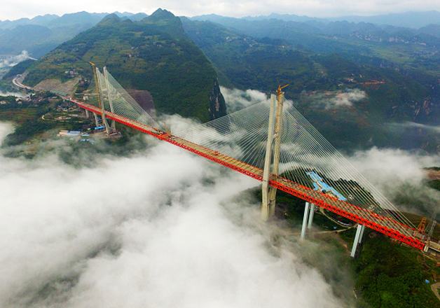 Watch: World's highest bridge opens in China | World News – India TV